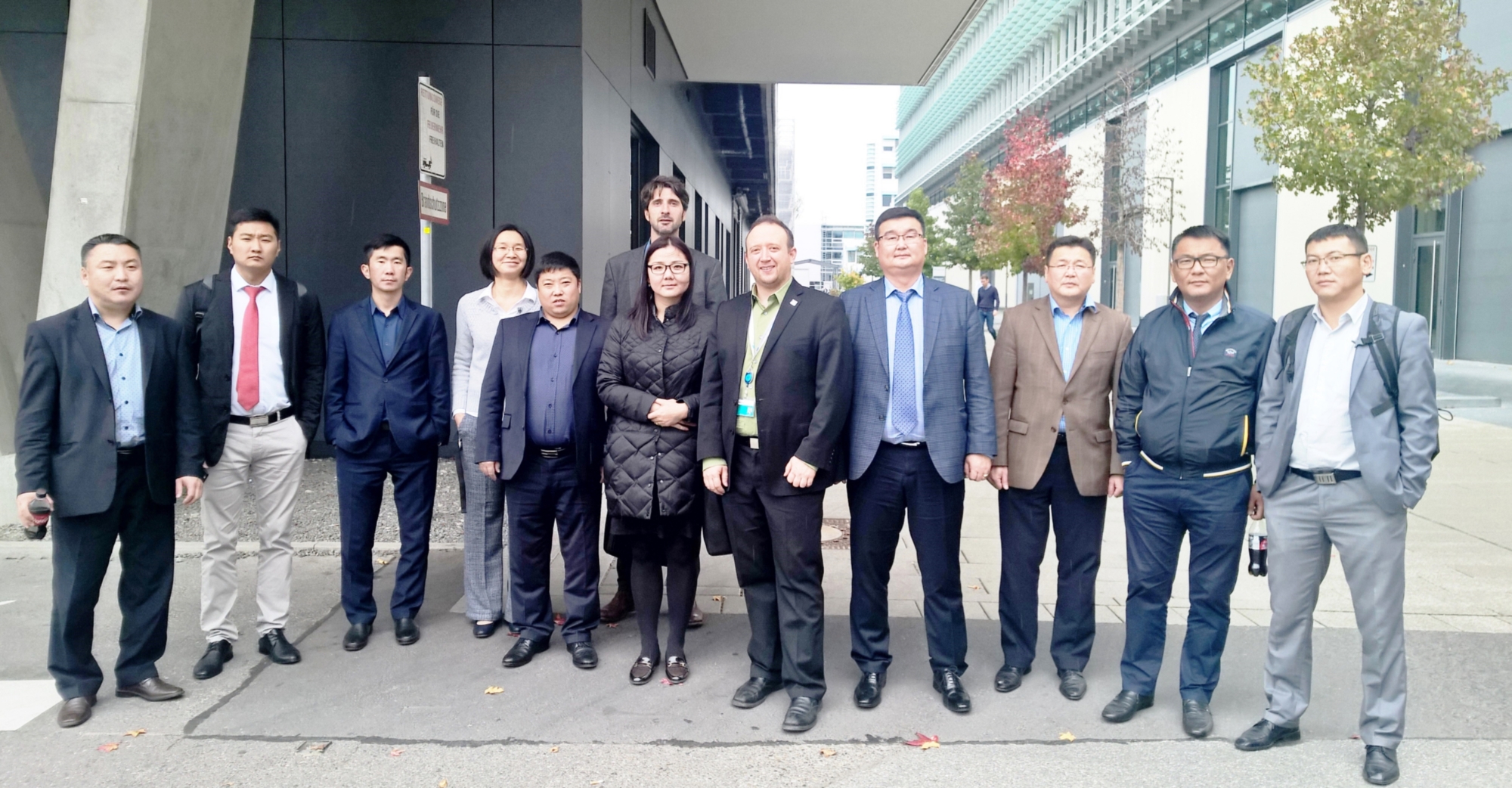 GIZ Regierungsdelegation aus der Mongolei mit Herr Büttner und Frau Wang